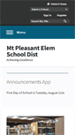 Mobile Screenshot of mpesd.org